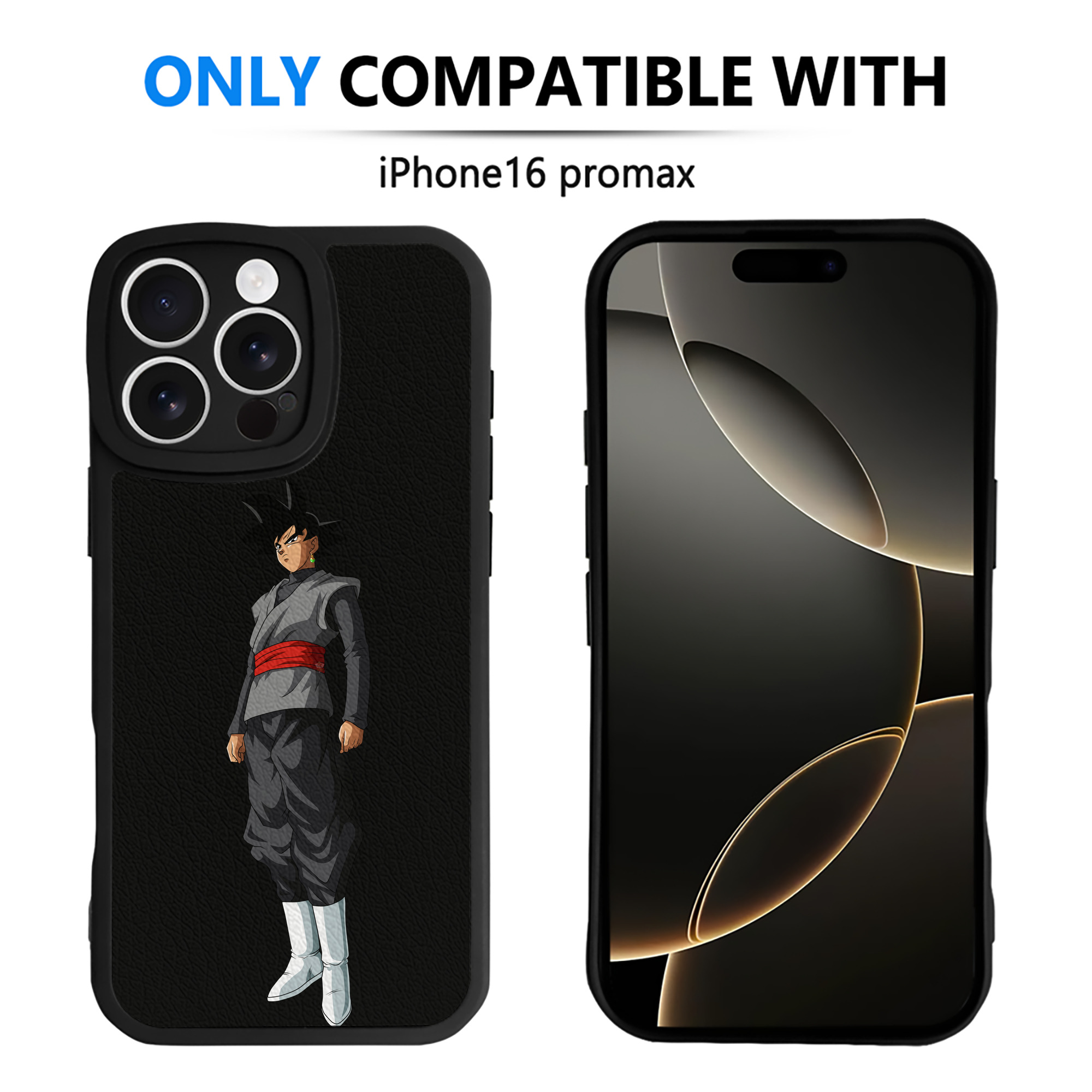 （画像用） ドラゴンボール ベジータ四世（Bejīta Yonsei）DRAGON BALL Vegeta IV 【iPhone 16シリーズ対応】シリコンスマホケース（レザー調） 材質：シリコン